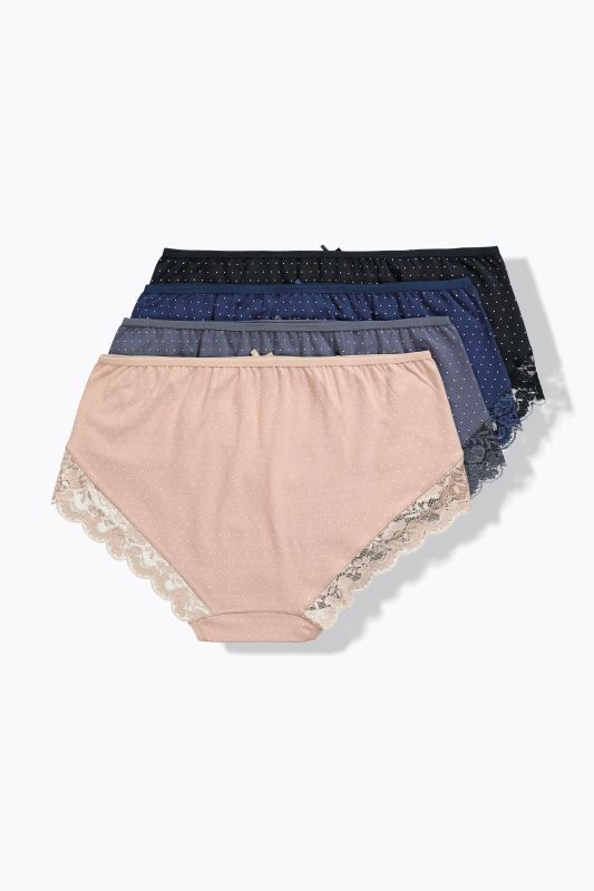 Бикини комплект от 4 броя с дантела