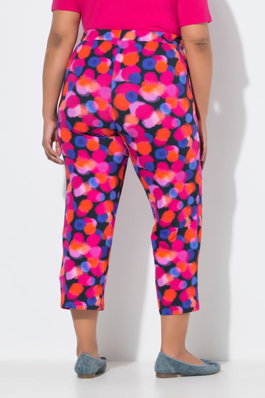 Colorful Dot Jersey Pocket Pants