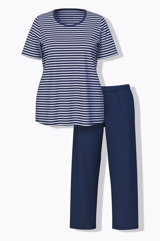 Eco Cotton Striped Pajama Set