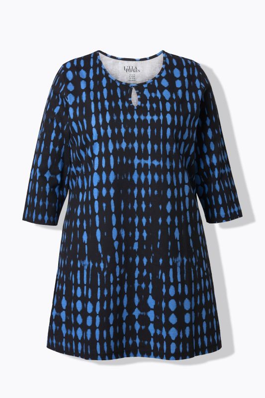 Batik Print Knit Tunic