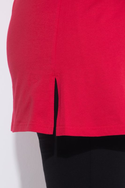 Wrap Look Knit Tunic