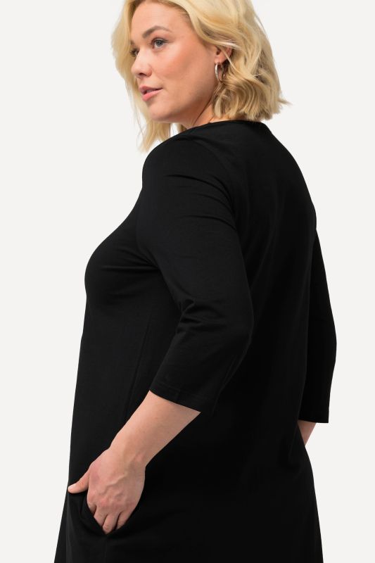 Lace Trim Knit Tunic