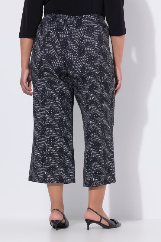 Matte Jersey Graphic Print Pants