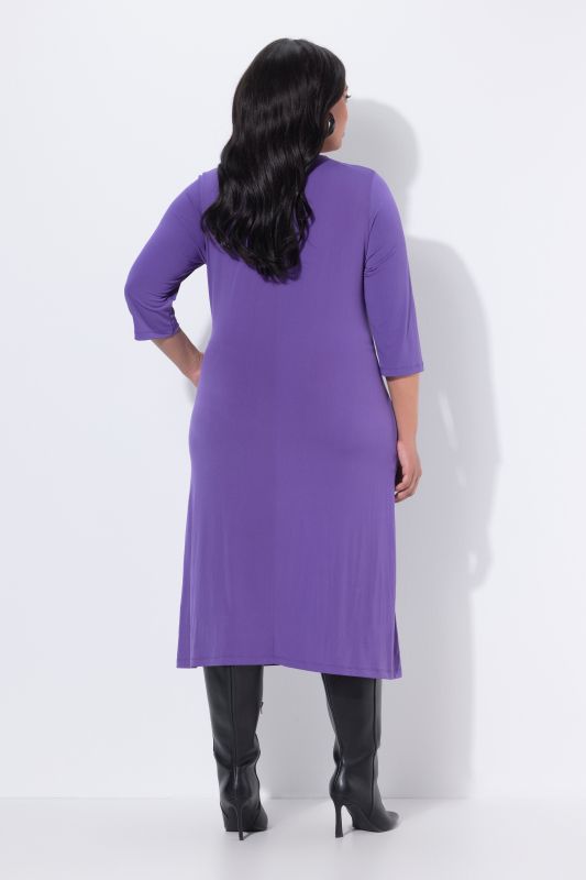 Matte Jersey Knotted Pocket Dress