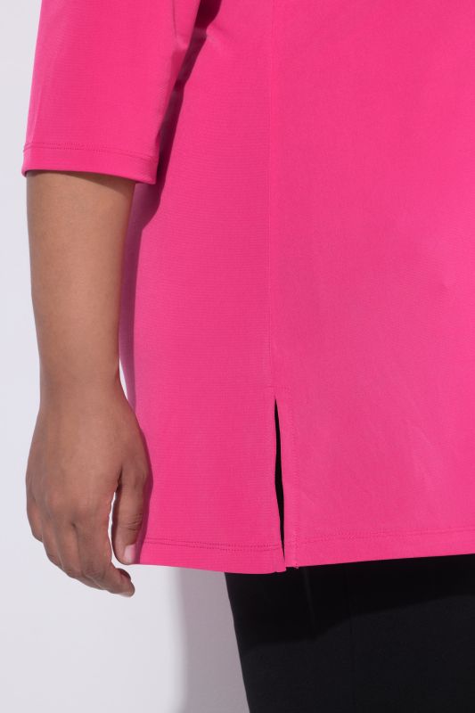 Matte Jersey 3/4 Sleeve Tunic