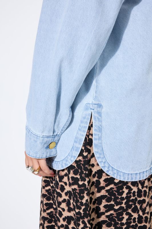 Риза в дънков стил