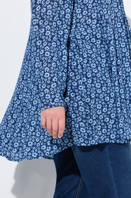 Ditsy Floral Long Sleeve Tunic