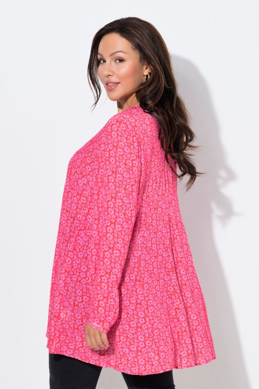 Ditsy Floral Long Sleeve Tunic