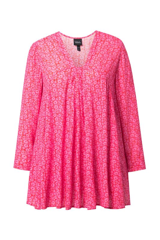 Ditsy Floral Long Sleeve Tunic