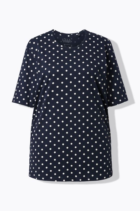 Polka Dot Crew Neck Tee