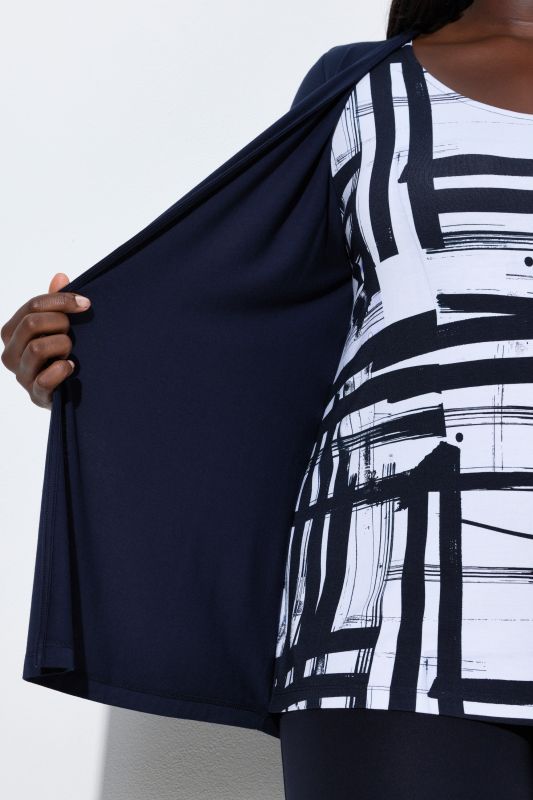 2-in-1 layered blouse