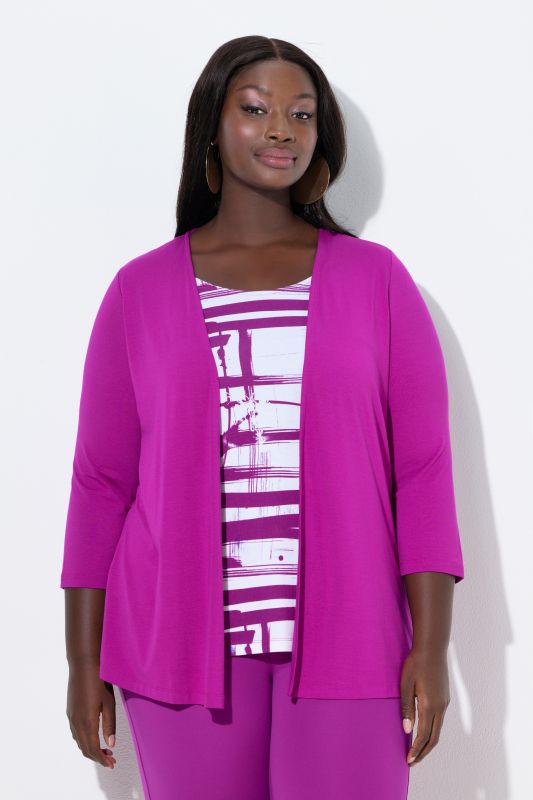 2-in-1 layered blouse