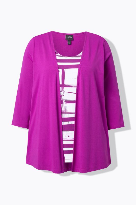 2-in-1 layered blouse
