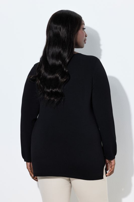 Graphic Striped Sweater