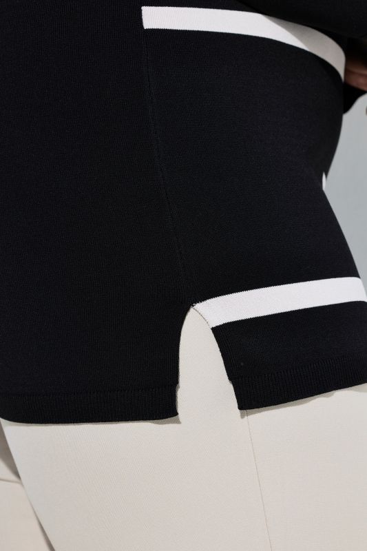 Graphic Striped Sweater