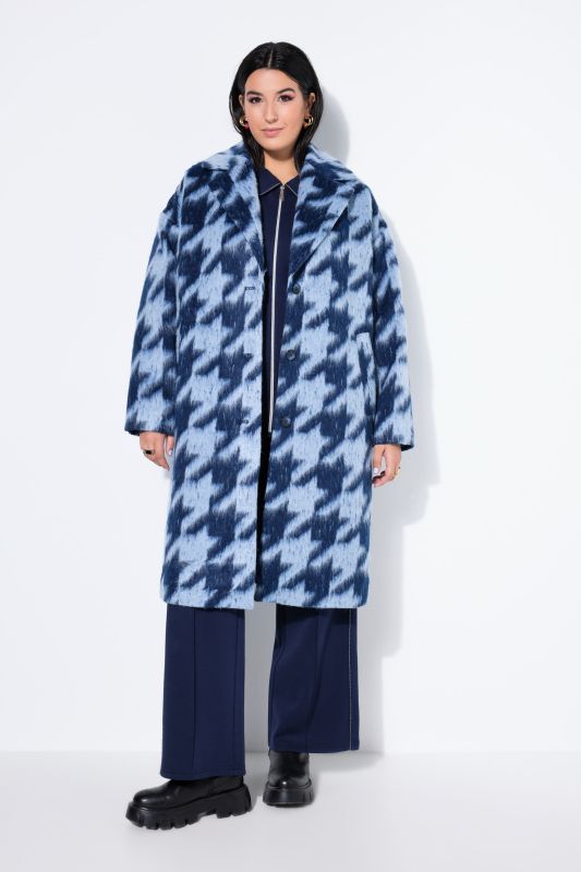 Houndstooth coat