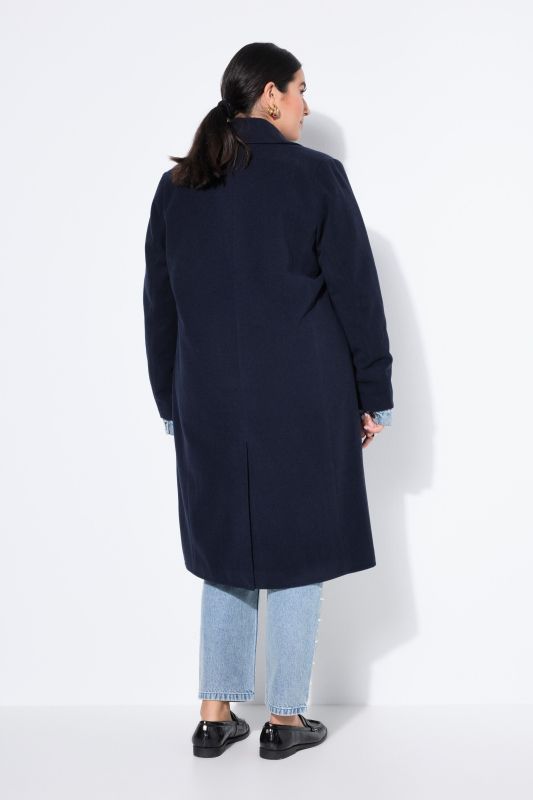 Wool-look coat
