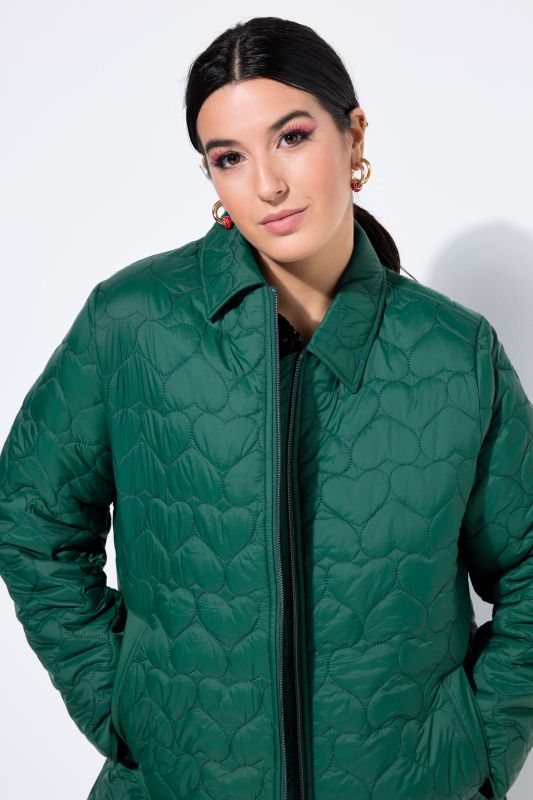 Quilted coat jacket