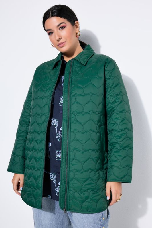 Quilted coat jacket