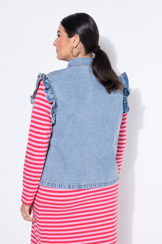 Denim waistcoat