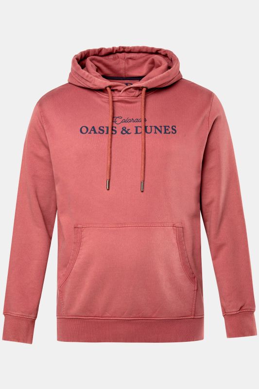 Суитчър с качулка и надпис