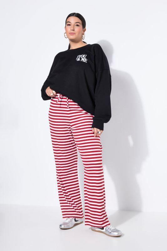 Панталон с принт на райета