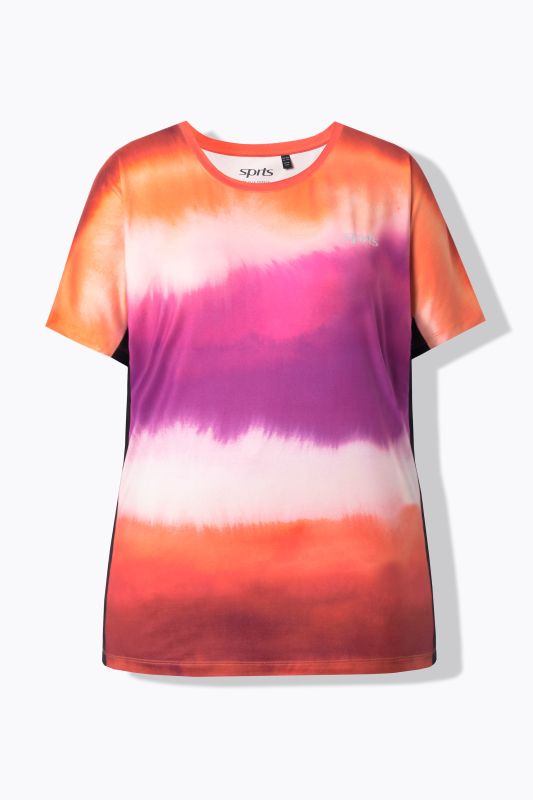 Тениска с омбре принт 