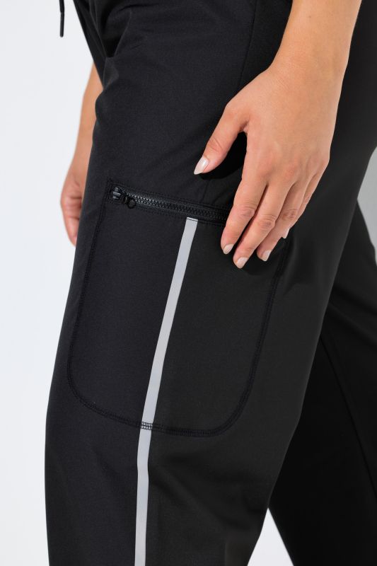 Панталон спортен с контрастно райе