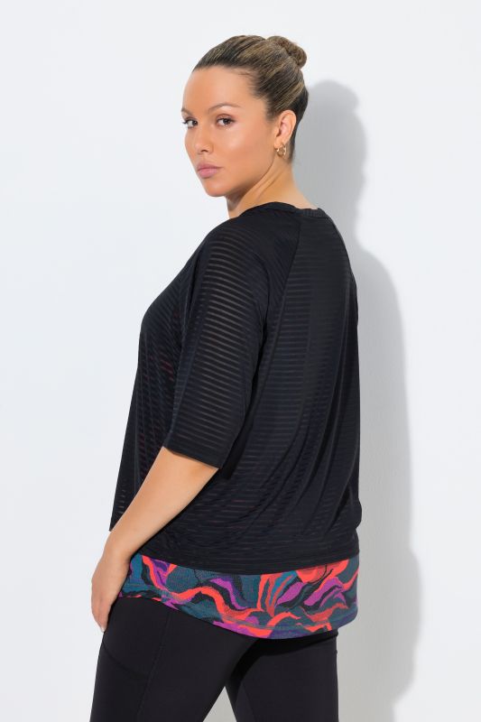 Тениска бързосъхнеща с камуфлажен принт