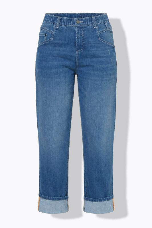 Дънки с декоративни маншети