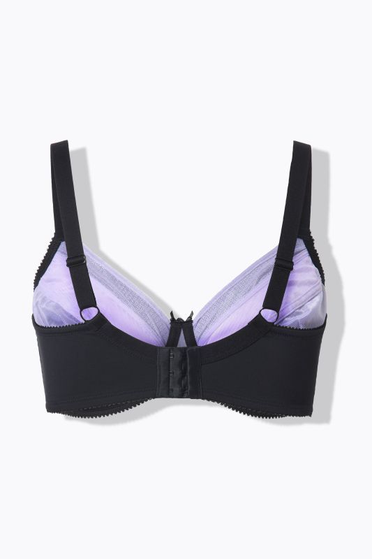 Сутиен с банели и дантелени акценти