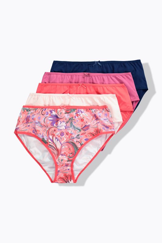 Бикини комплект от 5 броя с флорален принт