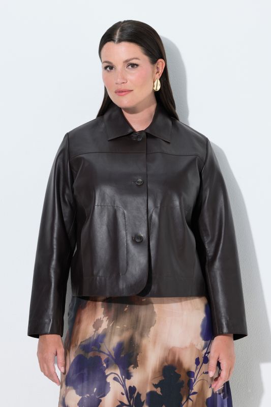 Lamp Nappa Leather Jacket