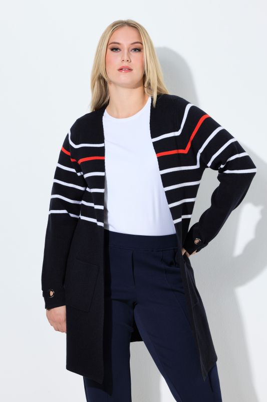 Color Pop Striped Cardigan