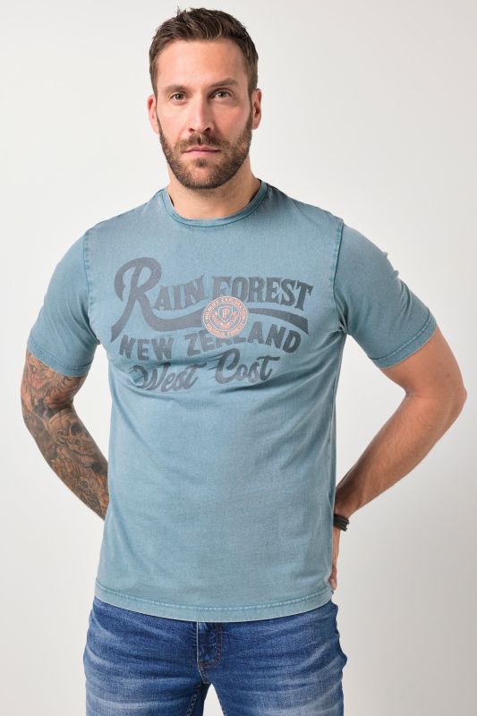 Тениска с голям надпис