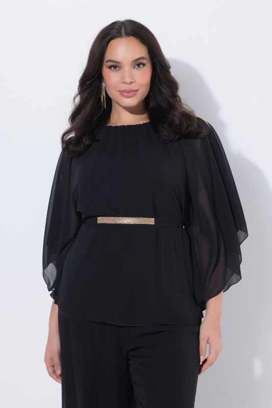 Layered Chiffon Blouse