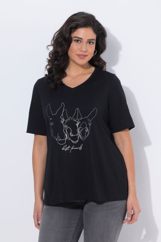 Single Line Animal Graphic Tee