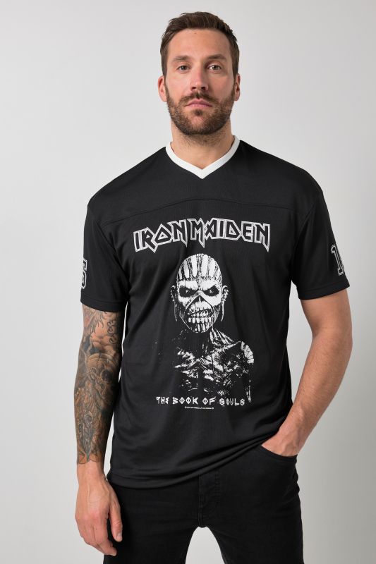 Тениска с принт Iron Maiden