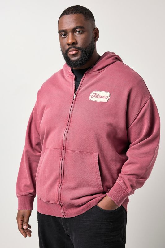 Суитчър с цип и качулка