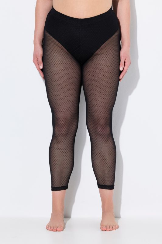 Sheer Polka Dot Leggings