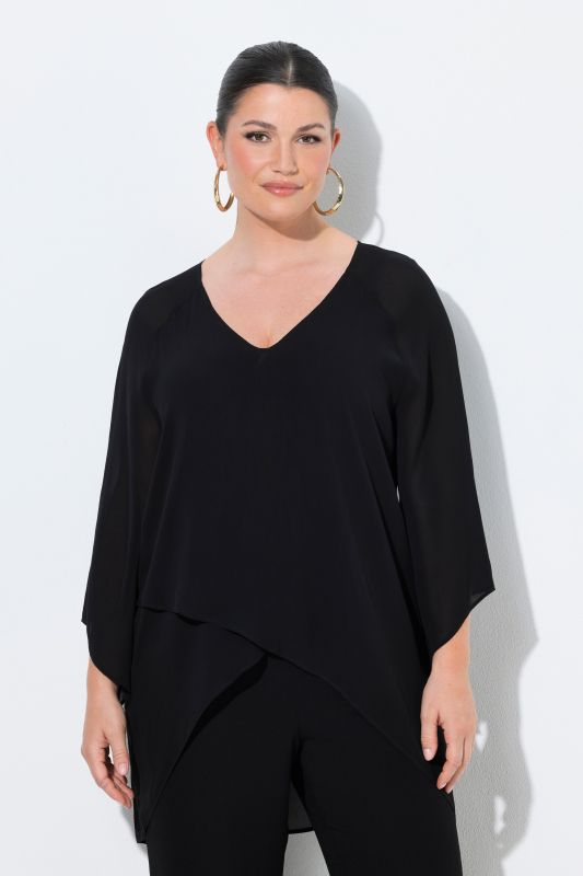 Layered Chiffon Blouse