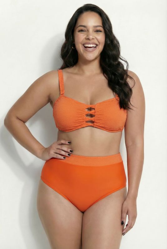 Textured Cutout  Bikini Set