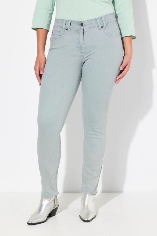 Slim Leg Light Wash Jeans