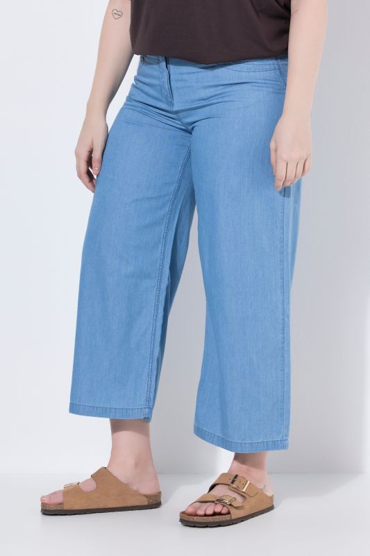 Wide Leg Comfort Waist Jeans