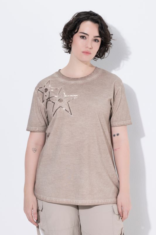 Sequined Starfish Short Sleeve Tee