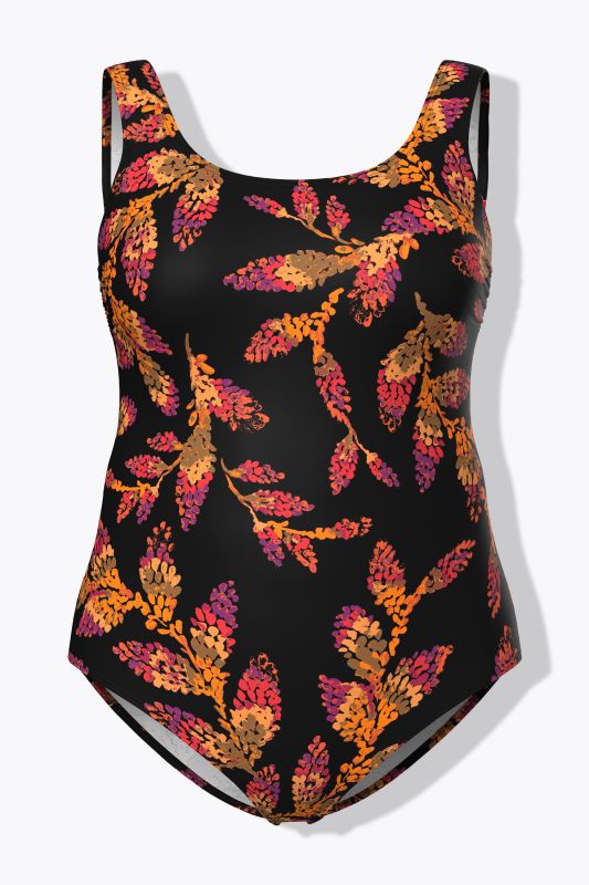 Sunset Leaves One Piece Swimsuit