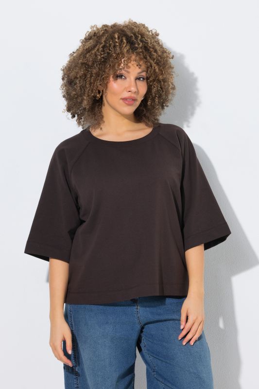 Short SLeeve Crew Neck Sweatshirt