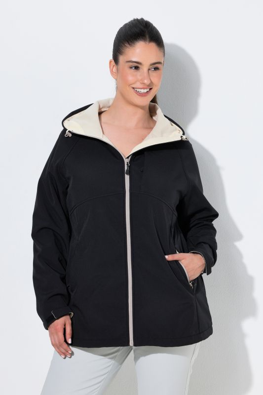 Яке от Softshell с контрастни акценти