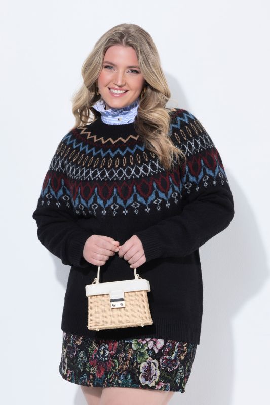 Norwegian Striped Long Sleeve Sweater