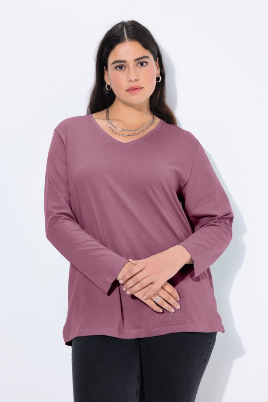 Back To Basics V-Neck Relaxed Fit Cotton Tee